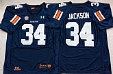 Auburn Tigers 34 Bo Jackson Navy College Football Jersey,baseball caps,new era cap wholesale,wholesale hats